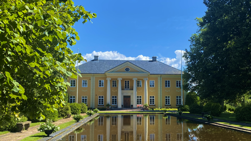 Rottneros park under sommaren.