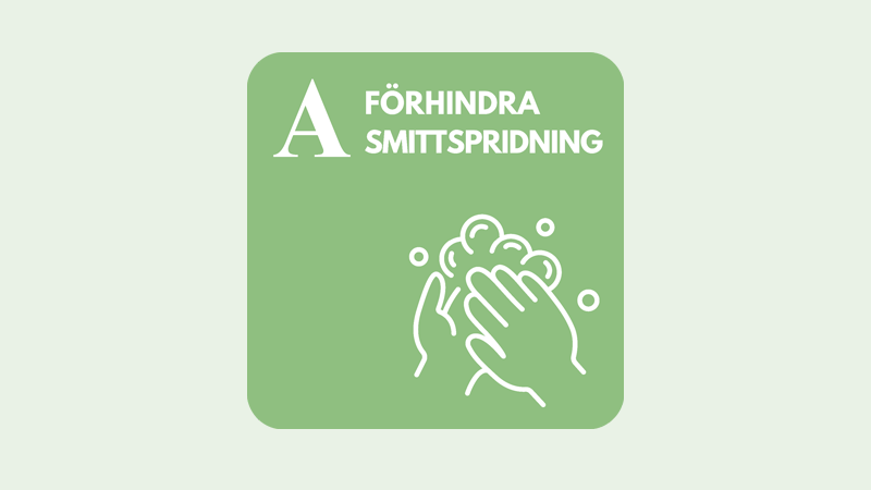 Förhindra smittspridning