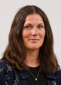 Porträtt Oda Larsson enhetschef