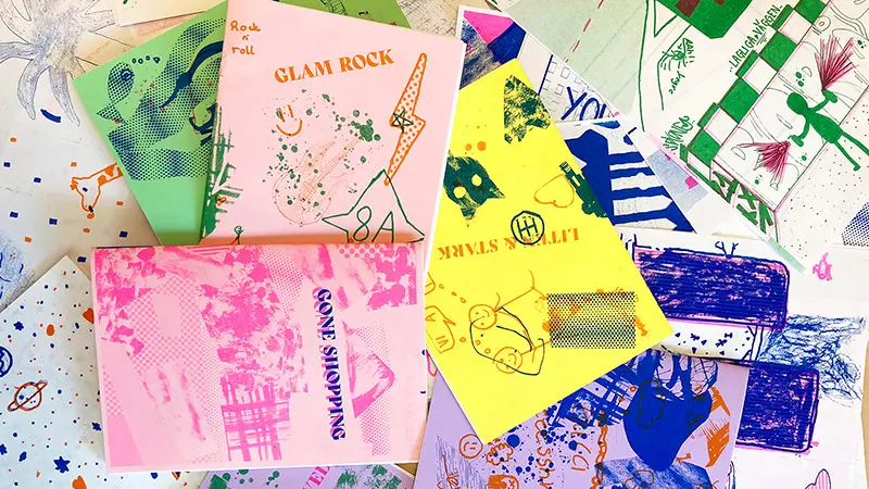 Skapa ett eget fanzine med risotryck