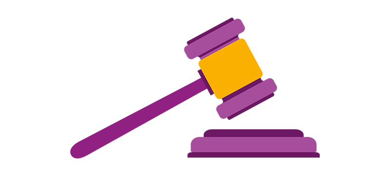 Tecknad bild av en ordförandeklubba.