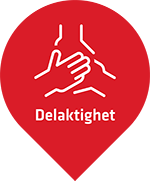 Illustration med texten: Delaktighet