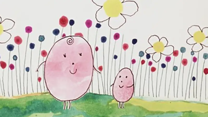 Tummen och tummens mamma