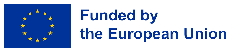EU:s logga med texten Founded by the European Union.
